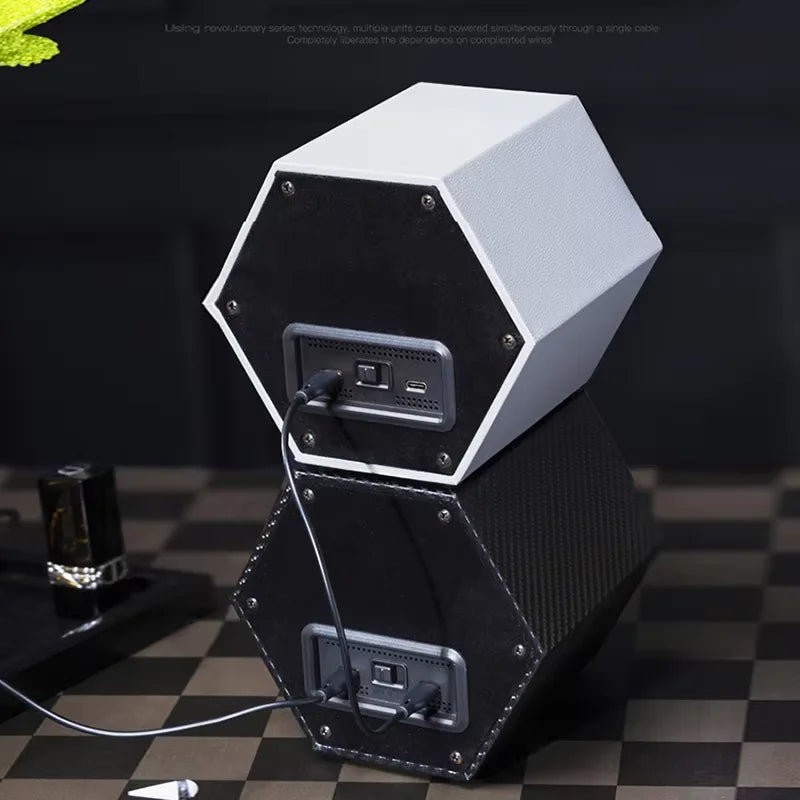 IBBETON New Mini Single Watch Box with Two Mode Control and TYPE-C Interface Automatic Rotating Watch Box